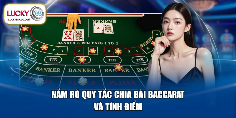 Nắm rõ quy tắc chia bài Baccarat và tính điểm